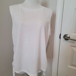 CK Performance Ruched Side-Tie Tank Top - XL